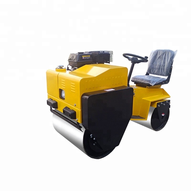 Ride on double drum 780kg vibratory roller
