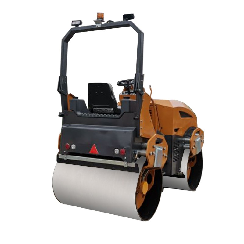36 Double Smooth Drum Ride-On Vibratory Roller Compactor